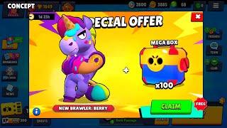 NEW BRAWLER COMPLETE AMAZING GIFTS THANKS SUPERCELL  Brawl Stars