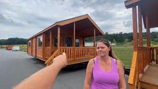 Are we BUYING a cabin Tiny Home Park Model?