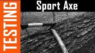 Gerber Sport Axe Testing - Raw Edit