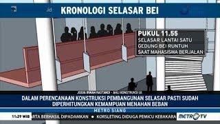 ​Ini Dugaan Sementara Penyebab Ambruknya Selasar Gedung BEI