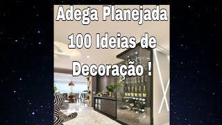 100 Ideias de  Adega Planejada para você se apaixonar e decorar sua Sala 