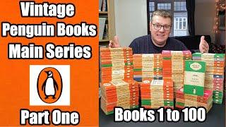 Vintage Penguin Paperbacks - Main Series - Numbers 1 to 100 - Complete Collection