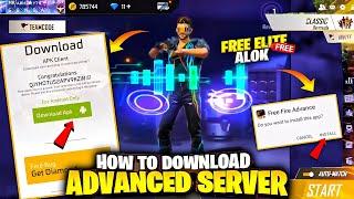 how to download advance server free fire  ob40 advance server download link  ff advance server