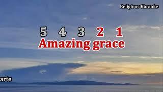 Amazing  Grace - Key of G Karaoke