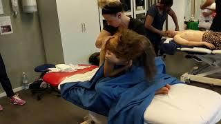 Highlights of Laura Walker at the World Massage Championships in Copenhagen