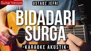 Bidadari Surga - Uje Acoustic Karaoke  HQ Audio