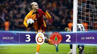 Galatasaray - HangiKredi Ümraniyespor 3-2 HighlightsÖzet  Spor Toto Süper Lig - 202223