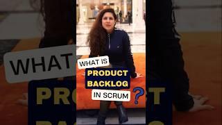 What is Product Backlog in Scrum? #agile #scrummaster #projectmanagement