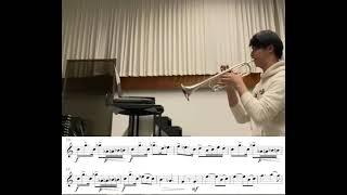 Ost Characteristic Study #2 for Trumpet - Vincent Yim