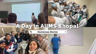 A random Day  AIIMS Bhopal