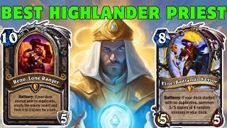 LEBED Refuses to Die ► Best Highlander Priest Deck to Climb Legend ► Hearthstone 30.4