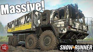 SnowRunner NEW MASSIVE 8x8 for CONSOLE & PC MAN-KAT