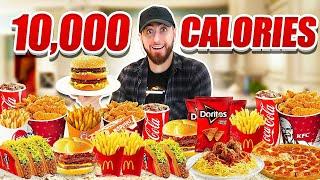 I Ate 10000 Calories in 24 Hours IMPOSSIBLE FOOD CHALLENGE