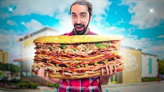 بزرگ ترین ساندویچ تهران رو خوردیم 