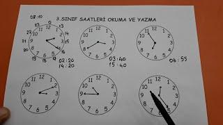 3.sınıf saatler konu anlatımı ve problemler @Bulbulogretmen  #matematik #saat #zaman #ölçüler