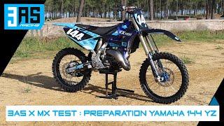 3AS x MX TEST  préparation YAMAHA 144 YZ