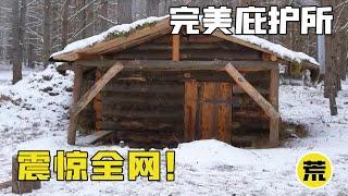 Man builds the most perfect shelter in history