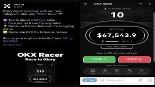 OKX Racer Telegram mini app  Earn points for surprises  OKX airdrop