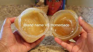 DIY Shea Sugar Scrub  Almond & Honey 