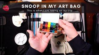 Lets Snoop through my Art Bag.