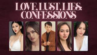 LOVE LUST LIES CONFESSIONS with the casts of L