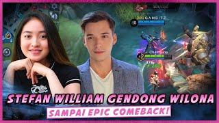 STEFAN WILLIAM GENDONG WILONA SAMPAI EPIC COMEBACK  #wilonangajakmabar