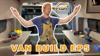 Build VLOG Week 5 - Trim Pieces Cabinetry Finishing Touches