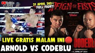 LIVE ARNOLD VS CODEBLU HARI INI - HSS SERIES 5 FULL FIGHT