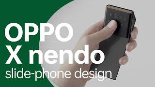 slide-phone Design  OPPO x nendo