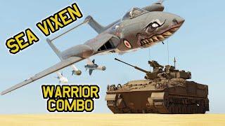 THIS PLANE HAS NO CANNONS - Sea Vixen in War Thunder - OddBawZ