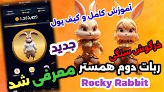 همستر ربات دوم‌ خود را معرفی کرد. ربات Rocky Rabbit یا خرگوش سنگی. آموزش کامل. شروعش کن 