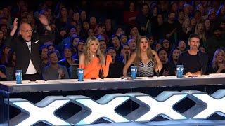 Sexy Ukrainian Girls ACCIDENT on Americas Got Talent