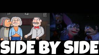 SML Movie Jeffys Grandparents Animation and Original Video  Side by Side