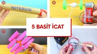 5 BASİT İCAT Evde Uğraş Fikirleri