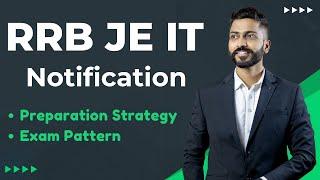 RRB JE IT Notification   Preparation Strategy  Exam Pattern