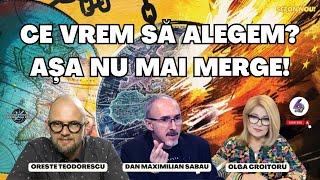 CE VREM SĂ ALEGEM? AȘA NU MAI MERGE - CU MAX ORESTE ȘI OLGA - IMUNOCUBE - TORSER