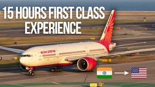 AIR INDIA FIRST CLASS TRIP REPORT  $10 000 SEAT  4K