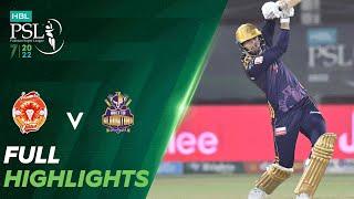 Full Highlights  Islamabad United vs Quetta Gladiators  Match 10  HBL PSL 7  ML2T