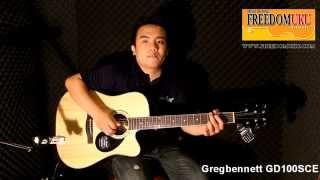 Gregbennett GD100SCE Review by Freedom Uku Music