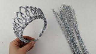How to Make Crown with Chenille Wire