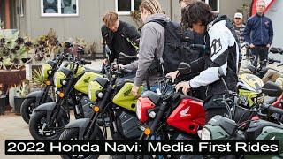 2022 Honda Navi Media First Rides