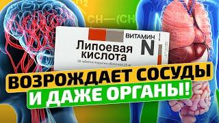 Доступное каждому кратное замедление старения Липоевая кислота