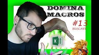 Como hacer  BUSCARV  EN MACROS EXCEL