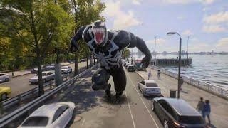 Marvels Spider-Man 2 - Venom Free Roam 4K 60FPS Glitch