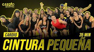 Cardio Cintura Delgada  - 35 MIN - Rutina de CARDIO para ELIMINAR ROLLITOS y REDUCIR CINTURA