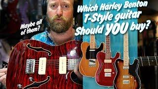 Which Harley Benton Telecaster should YOU buy? - TE-52 vs. TE-90QM vs. TE-90FLT