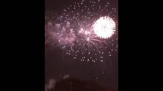 New Year’s 2020 Fireworks Finale in San Antonio Texas