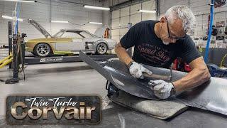 Lower Rear Quarter Panel Fabrication • Twin Turbo 69 Corvair