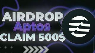 New Aptos Best Crypto AirDrop  Get Now 500$ FREE  No Deposit  2024 Only