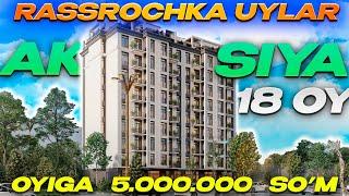 РАССРОЧКА УЙЛАР ТОШКЕНТ 5000000 сўм ойига АКЦИЯ️️ #рассрочка #ташкент #новостройка #недвижимость